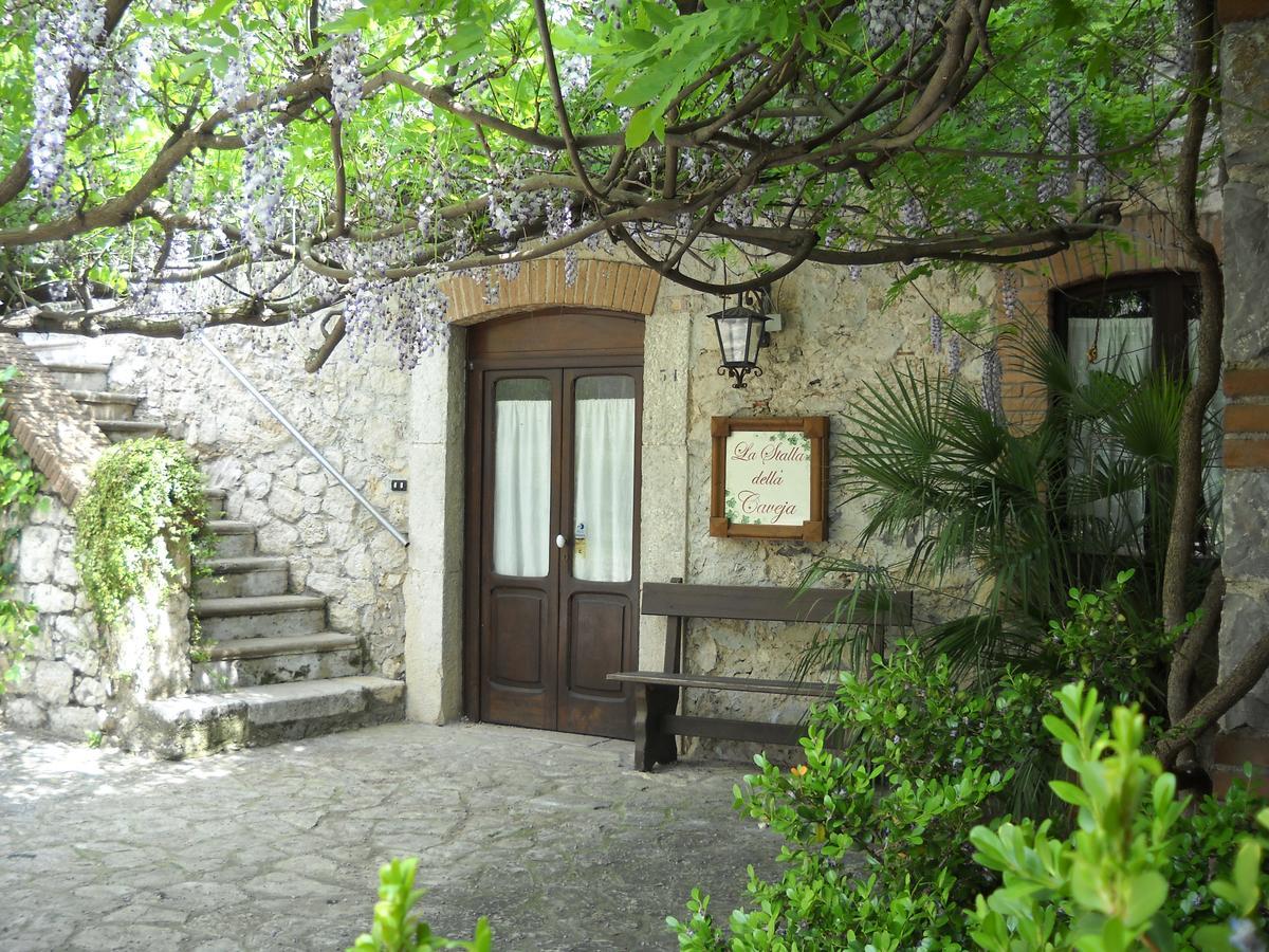 Отель La Caveja Pietravairano Экстерьер фото
